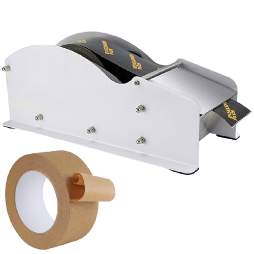 3.54 Inch Wide Packing Tape Dispenser, Seal Packing for Use Tape Dispenser Gun for Shipping, Moving, Carton and Box Sealing
