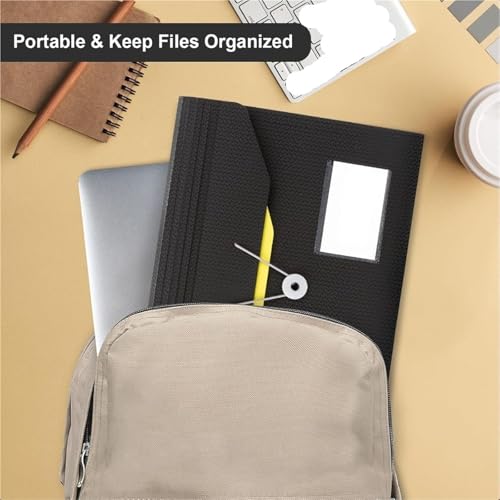 Expandable Accordion Filing Folders Expanding File Organizer 13Pocket Accordion Filing Folders with Extra Pocket and Color Tabs Sturdy Expandable Ducument Organize