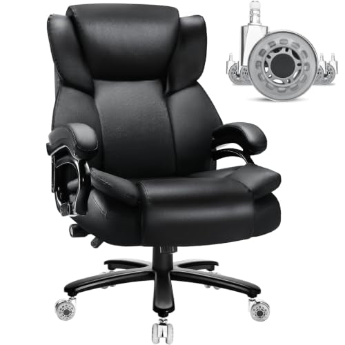 Big and Tall Office Chair, Heavy Duty Office Chair for Heavy People