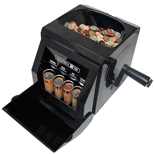 Nadex S18 Manual Coin Sorter and Wrapper