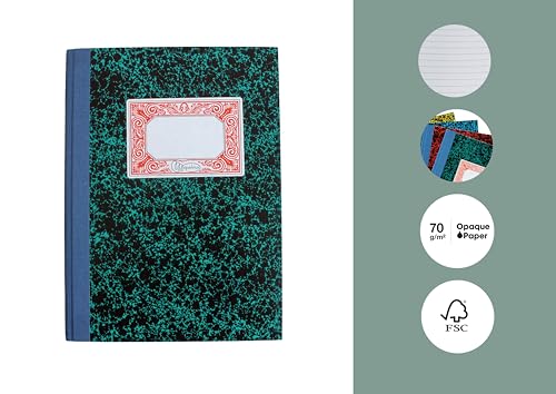 Miquelrius – Book of Accounting, 4th Horizontal Natural, Ruled, 100 Sheets (Without numerar)
