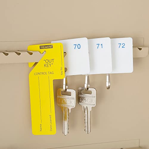 Global Industrial Key Cabinet, 110 Keys, 14x3-1/8x17-1/8, Sand