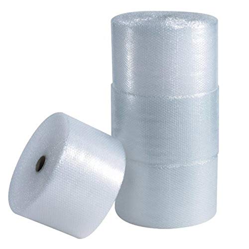 Partners Brand PBWUP12S12P Parcel Ready Perforated Air Bubble Rolls, 1/2" x 12" x 125', Clear (Pack of 4)