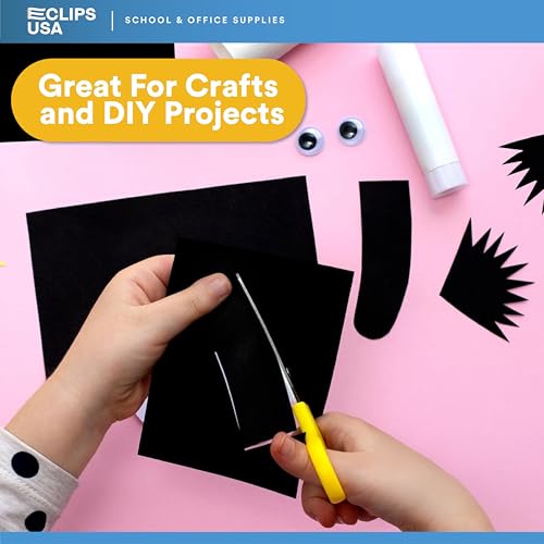 Poster Board Black Poster Paper 22x28 Black Poster Board Bulk Posteboard School Supplies (100 Pack)