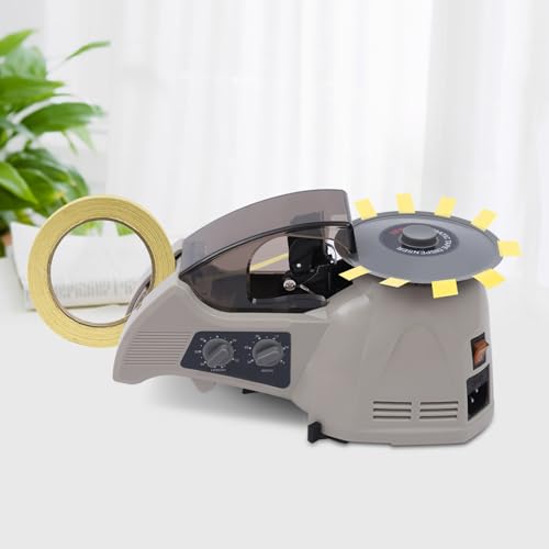 Tape Dispenser Automatic Cutter ABS Plastic 110-220V for Packaging