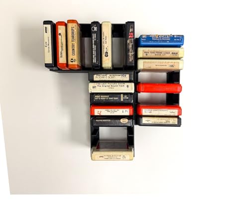 Rebar Labs 8-Track Tape Wall Organizer – Modular Storage Rack & Display