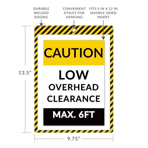 C-Line Safety Striped Shop Ticket Holders, 9 x 12, Assorted, 25/BX (44100)