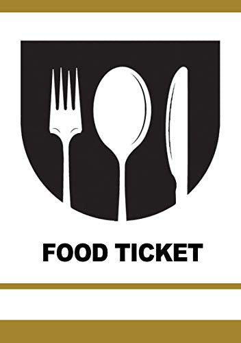 Drink Tickets - Fast & Affordable Food Tickets by MyZone Printing (Gold, 2000)