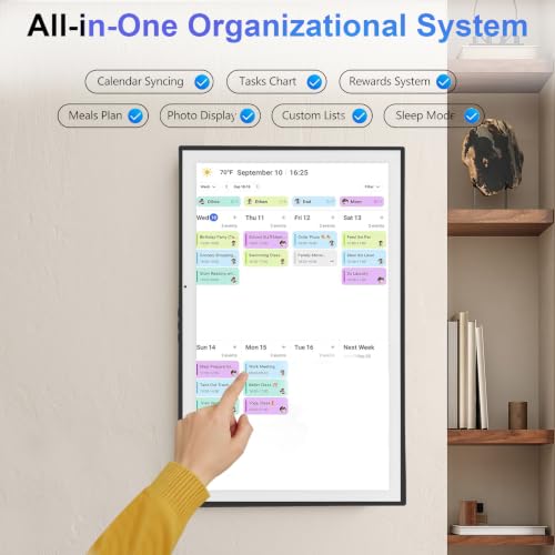 Generic 21.5-Inch Electronic Chore Chart with Interactive Touchscreen