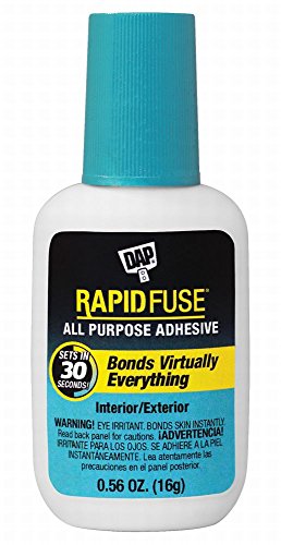 DAP Rapid Fuse High Strength Glue All Purpose Brush On 0.56 oz.