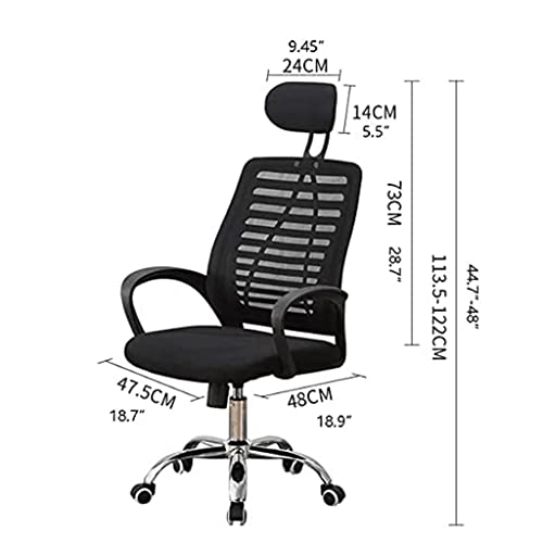 Office Desk Chairs Office Chair Adjustable Waist Support Computer Chair Comfortable Desk Chair Leadership Pillow Executive Chairs Managerial Chairs Lumbar Support