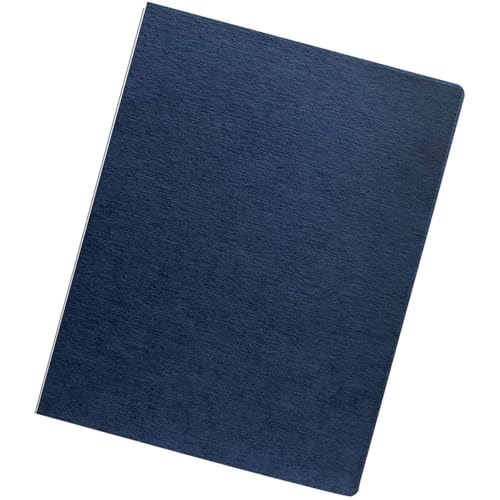 Fellowes Navy Linen Oversize Binding Covers, 200 Pack