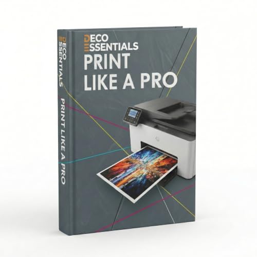 Brother Wireless Compact Monochrome Laser Printer HLL2405W Bundle with High Speed 6-Foot USB Type B 2.0 Printer Cable to USB Type-C & A and Print Like a Pro Deco Essentials Guide
