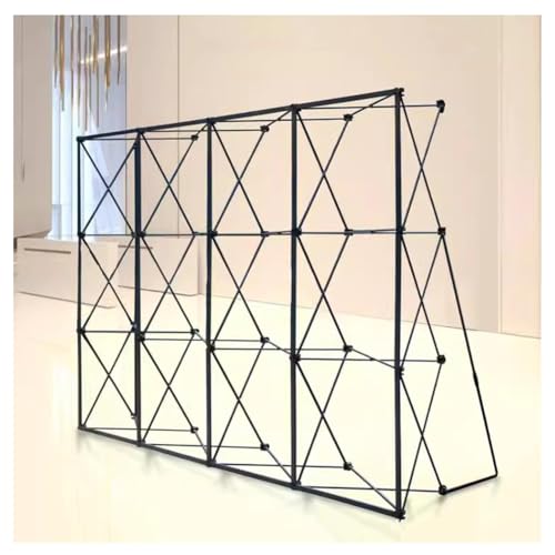 zktoermn Portable Pop Up Display Stand, Collapsible Trade Show Booth, for Exhibit, Conference, Weddings, Party, with Carrying Bag(380x230 cm)
