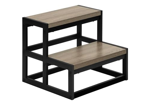 ZRedRoad 2 Step Ladder Stool with Wide Steps for Safe Reach