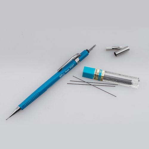 Pentel Sharp Mechanical Pencil, (0.7mm), Blue Barrel, Box of 12 (P207C)