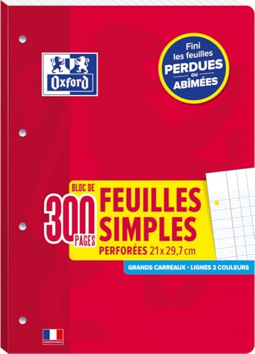 Oxford A4 300P Seyès Paper - A4 (Pack of 2)