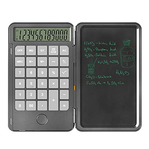 12 Digit Calculator with Writing Table 6.5 Inch LCD Display Board Calculators