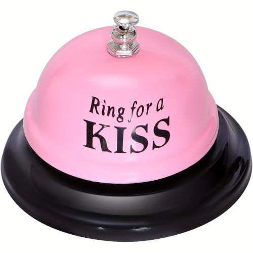 6PCS "Ring for A Kiss" Service Desk Bell