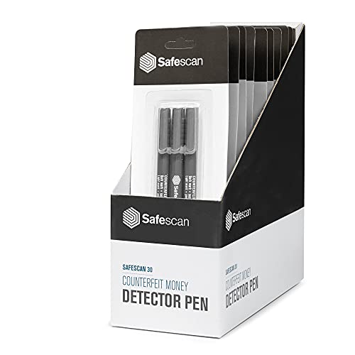 Safescan 30 111-0372 Counterfeit Detector Pens Set of 3