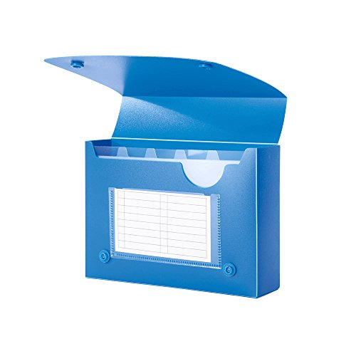 Universal Index Card Case, 2.5"x6.25"x1.5", 5-Removable Index Tabs, 1-Index Card Pocket, Opaque, Assorted Pack of 72 (50654-2026)