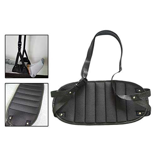 WODHAZNC Footrest Hammock Relax Adjustable Height Airplane Pad for School Under Desk Gaming