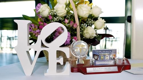 Name plate business card holder nurse gift nursing practitioner RN award