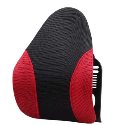 EZLQGBWKPDT The best automotive waist support cushion for home design studios! Back pillow for the lower back of the car seat,red