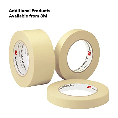 3M Automotive Masking Tape 2308, 06547, 36 mm x 55 m, 24 Rolls