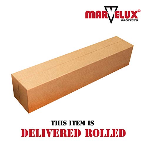 Marvelux Durable Polycarbonate Office Chair Mat for Hard Floors 47" x 53"