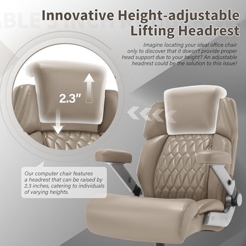 Big and Tall Office Chair 700lbs, Ergonomic High Back Computer Desk Chair