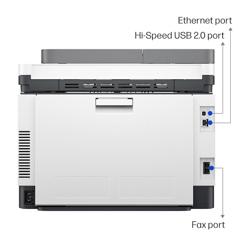 HP Color LaserJet Pro MFP 3301fdw Wireless All-in-One Color Laser Printer, Office Printer, Scanner, Copier, Fax, ADF, Duplex, Best-for-Office (499Q5F)
