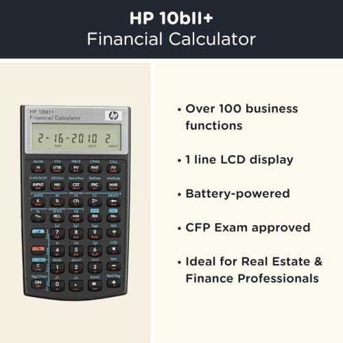 HP 10B II Plus/HP10BII+ Financial Scientific Calculator + WYNGS Protective Case Pink