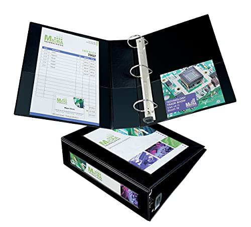 Avery AVE68037 - Framed View Heavy Duty Binders with One Touch EZD Rings