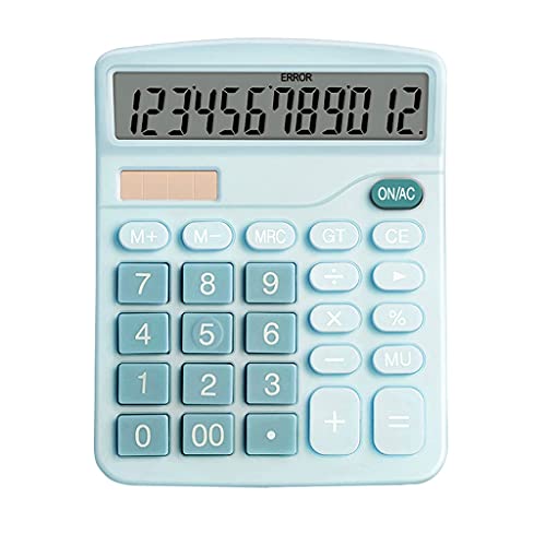 Calculator 12 Digits Electronic LCD Large Screen Desktop Calculators Home Office School Financial Accounting Tools