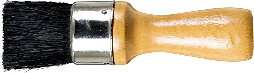 PFERD 89862 Stencil Brush, Black China Bristle Filament, 1-1/2" Diameter, 1-5/8" Trim Length, #10 Brush Size (Pack of 12)