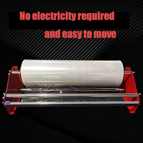 YXCUSAM Stretch Film Packaging Machine, Desktop Stretch Film Dispenser, Width: ≤50cm, Suitable for Packaging Items/Food