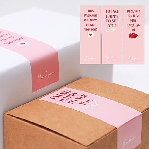 MVNOIRE Seal Labels Stickers Cute Thank You Packaging Sealing Decoration
