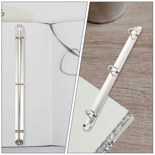 Ring Binder Mechanism 10 Pack A4 Metal 3 Hole Loose Leaf Binders Iron Office DIY Accessories
