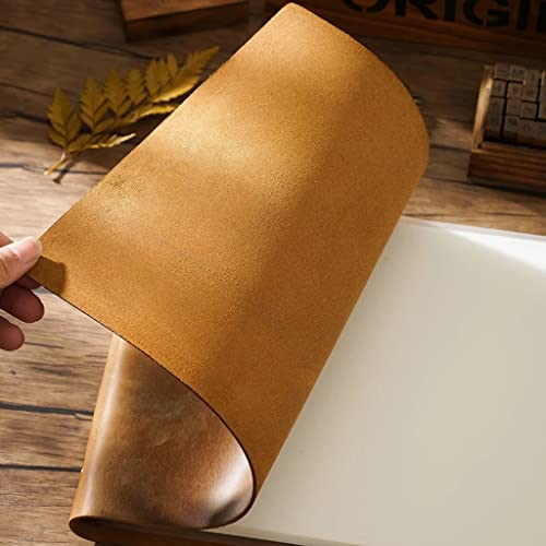 ELUKHT A4 Notebook Leather Cover Notebook Diary Stationery Office School Supplies