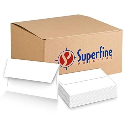 A6 White Envelopes (4 3/4" x 6 1/2") Fits 4x6 Inch Invitation Photo Wedding Announcement - Bulk Pack of 1000 Envelopes