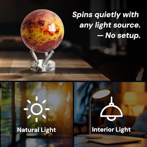 MOVA Self Rotating Globe, Venus Classic (4.5")
