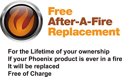 Phoenix Safe Digital Lock Fireproof Safe, 2.88 cubic feet