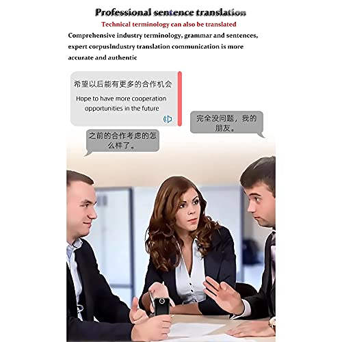 AI Voice Real Time Translator 138 Multi Online Languages Voice-Record 3.1 Inch Big Touch Screen Learning Conversion T11