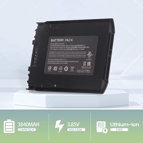WRUMI 10 Pack for Zebra TC57 TC51 TC52 TC56 Battery Replacement BT-000314A