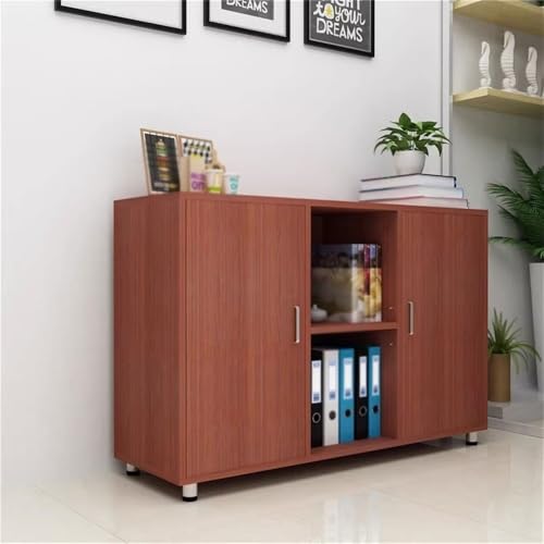 XJOYSL7921 File Cabinets ﻿ Office Furniture File Cabinet Storage Data Printer Pantry Short Vertical File Cabinets(Red)