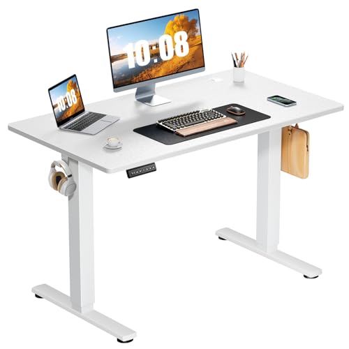 Sweetcrispy Electric Standing Desk, Computer Desk, 40x24 Inch