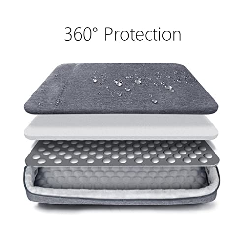 Shockproof Laptop Bag 13 14 15.6 inch Sleeve Women Men Solid Handbag Computer Cover
