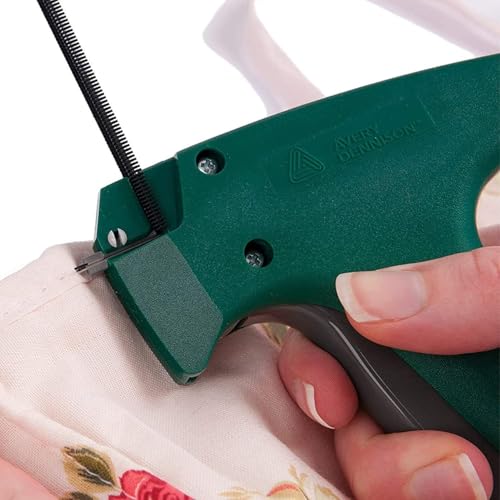 MicroStitch® All‑in‑One Tagging Gun Kit – Ultra‑Fine Needle Tagger with Black/White & Color Fasteners – Fabric‑Safe for Clothing Repairs, Quilting, Crafts, and DIY Projects (8 Colors)