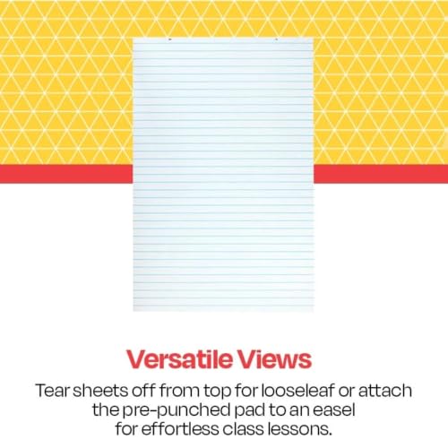Paper Chart 24X32 SW RLD 1 in 70 SHTS Casafoyer - Pack of 2